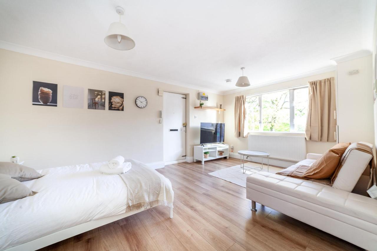 Lovely Studio Flat In Wimbledon W/ Free Parking London Luaran gambar